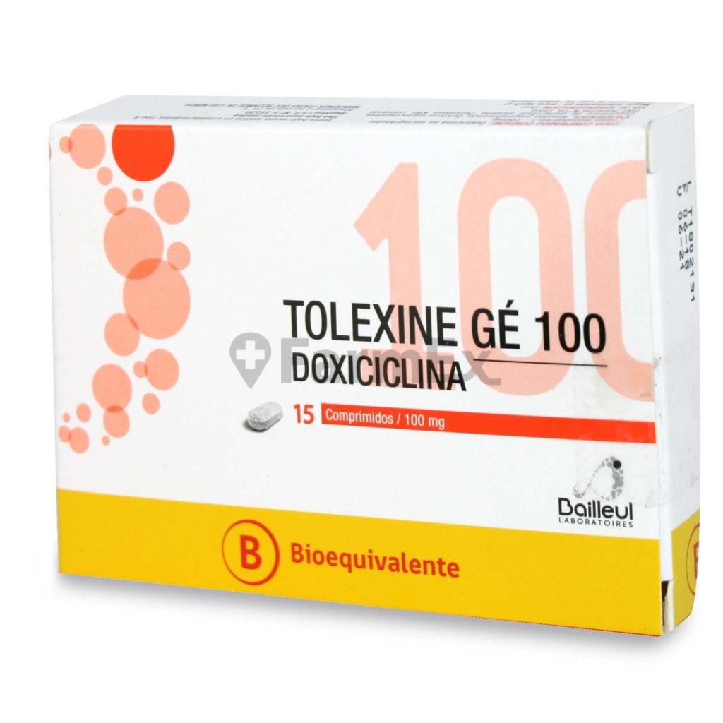Tolexine GE 100 mg x 15 comprimidos FOUCHARD